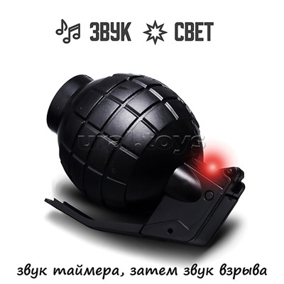 Набор полицейского "Под прикрытием" (автомат,очки,граната,нож) в коробке