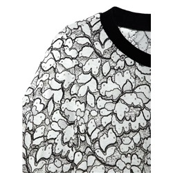 Джемперы CONTE LD 904 Кружевной джемпер с объемными рукавами