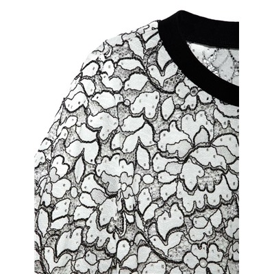 Джемперы CONTE LD 904 Кружевной джемпер с объемными рукавами