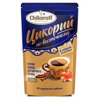 Цикорий растворимый "По-восточному" chikoroff 100г ЭКОПРОДУКТЫ, 1189808