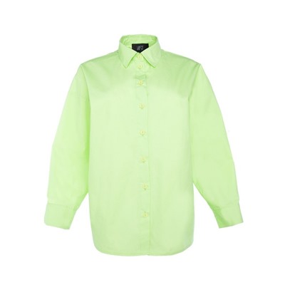 Рубашка женская MIST: Classic Collection, размер 42, зелёная