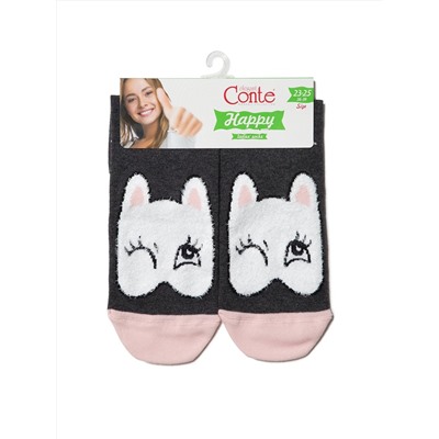 Conte elegant Носки HAPPY с пушистым рисунком "Котик"