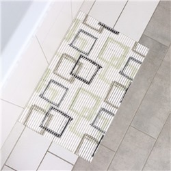 Коврик для дома Доляна «Эбби», 40×65 см, бежевый