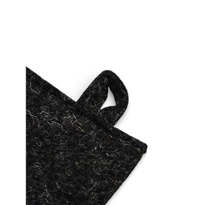 Набор для бани и сауны «Набор банного благополучия», 5 предметов: шапка, рукавица, масла, коврик, портфель