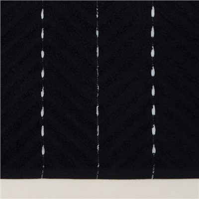 Коврик махровый SL HOME: Lines «Дарк Маре», 50×70 см, хлопок 100%