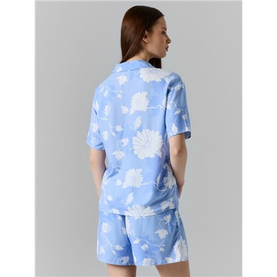 КОМПЛЕКТ ЖЕНСКИЙ (РУБАШКА, ШОРТЫ) 592553-1