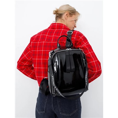 Рюкзак 19031-8 black Polina&Eiterou