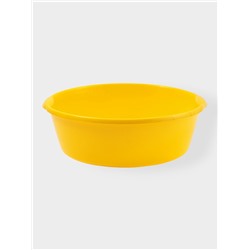 Таз хозяйственный круглый, 20 л, d=49 см, h=15 см, пластик, МИКС