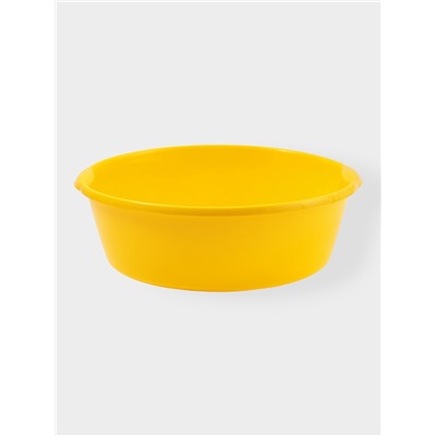 Таз хозяйственный круглый, 20 л, d=49 см, h=15 см, пластик, МИКС