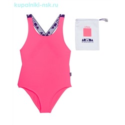 1032 Купальник сплошной для девочки (3-12 лет)