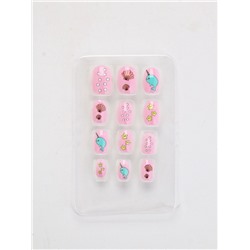 Детские накладные ногти Mermaid Dream, 12 шт.