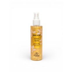 Спрей парфюмированный для тела и волос BODY GLOW с шиммером, золотая ваниль, 200 мл