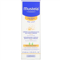 Mustela, Baby, Nourishing Cream with Cold Cream, 1.35 fl oz (40 ml)