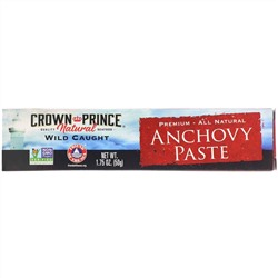 Crown Prince Natural, Паста из анчоусов, 1,75 унции (50 г)