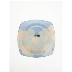 Тарелка новогодняя плоская «Апельсины», 20×20 см