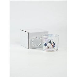 Кружка новогодняя стеклянная «Тепла и уюта», 300 мл, голография