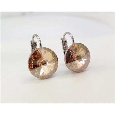 Серьги с кристаллами Swarovski