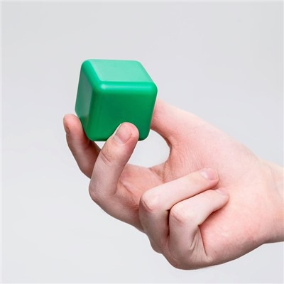 Кубики детские, пластиковые, цветные, 16 штук, 4 × 4 см