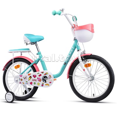Велосипед 18" Rocket Bella, цвет бирюзовый