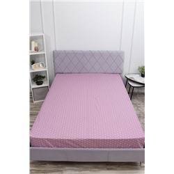 Простыня на резинке поплин Сара-компаньон