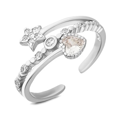 Кольцо, куб.циркон., Z-27034