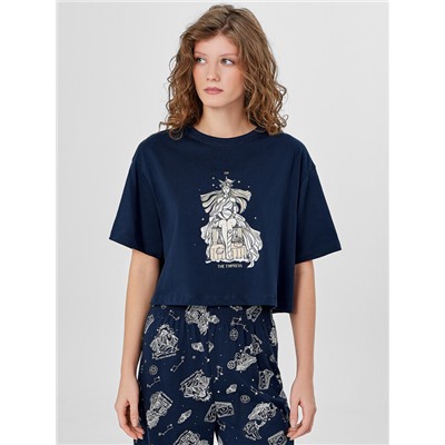 КОМПЛЕКТ ЖЕНСКИЙ (ФУТБОЛКА, БРИДЖИ) 592444