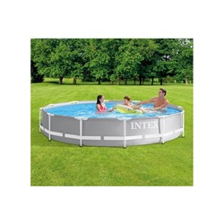 УЦЕНКА Бассейн каркасный Prism Frame, 366×76 см, от 6 лет, круглый, 26710NP INTEX