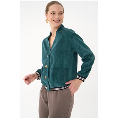 Бомбер Лэйб (бирюза)