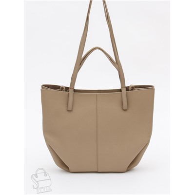 Сумка женская кожаная 1003L apricot Polina&Eiterou  в Новосибирске