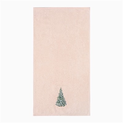 Набор полотенец «Этель. Снежная ель» 30×60 см - 2 шт., 100% хлопок, 340 г/м²