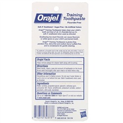 Orajel, My Little Pony, тренировочная зубная паста с зубной щеткой, без фтора, для детей от 3 месяцев до 4 лет, фруктовый вкус, 28,3 г (1 унция)