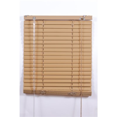 Алюминиевые жалюзи, размер 40×160 см, цвет бежевый