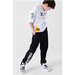 Комплект трикотажный для мальчиков: фуфайка (футболка), брюки PLAYTODAY, 1241079