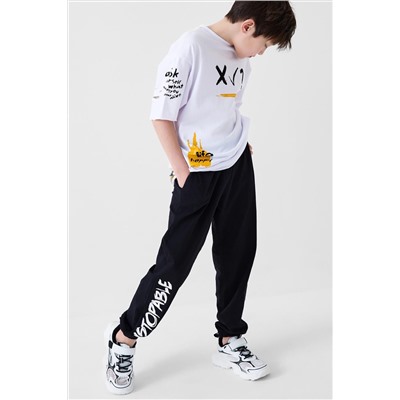 Комплект трикотажный для мальчиков: фуфайка (футболка), брюки PLAYTODAY, 1241079