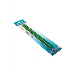 Zinger Пилка для ногтей абразивная прямая (с запахом киви) / Classic SNS-01, 240/240 грит, зеленый KRISTALLER, 1111376