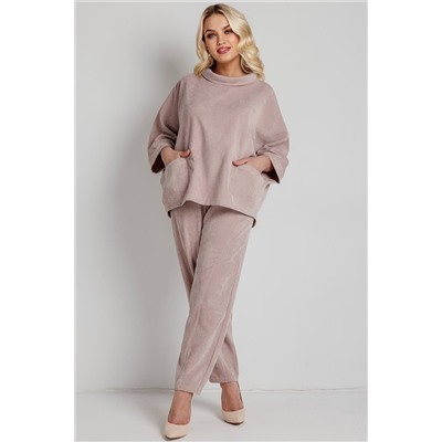 Брюки женские  207/04/Пудровый