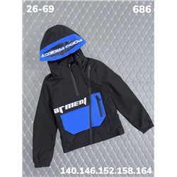 Куртка 686 синий