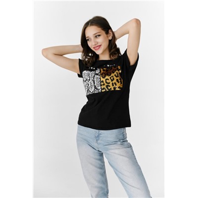 Футболка 7213 (Черный)