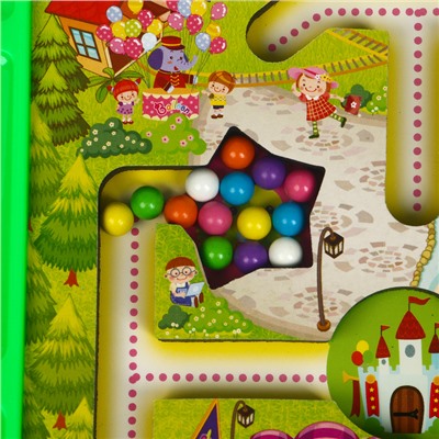 Игровой набор лабиринт «Летний парк», маркерная доска, 2×36×27.5 см