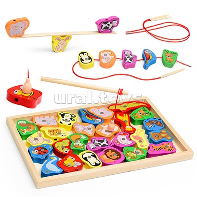 Рыбалка "Поймай зверька"