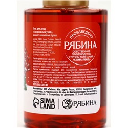 Подарочный набор новогодний: гель для душа, крем для рук, бальзам для губ, маска для сна, URAL LAB