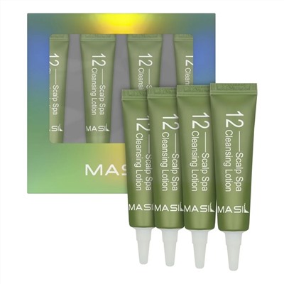 Masil Лосьон-пилинг для кожи головы / 12 Scalp Spa Cleansing Lotion, 4 шт. x 15 мл 18346