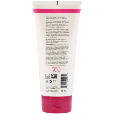 Andalou Naturals, 1000 роз, Гель для душа, Успокаивающий, 8,5 унции (251 мл)