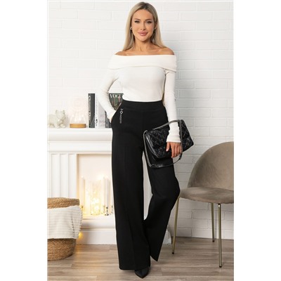 Брюки палаццо Адель (черные) Б14881-8М