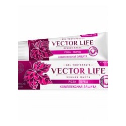 Зубная паста Комплексная защита с Розой и перцем чили Vector Life