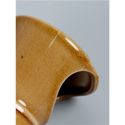 УЦЕНКА Аромалампа для эфирных масел керамика «Я люблю тебя», жжёный сахар, 7×7×7.8 см