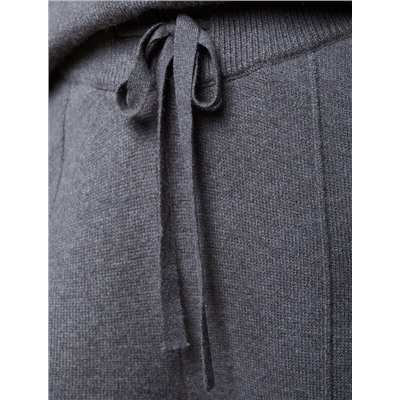 Прямые брюки из пряжи с кашемиром