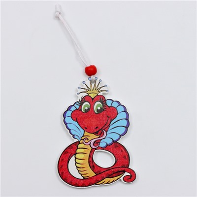 Елочные игрушки в деревянной подарочной упаковке, 9 шт.