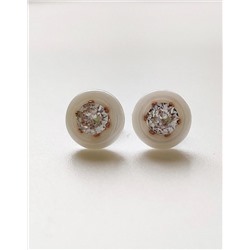 Серьги с керамикой