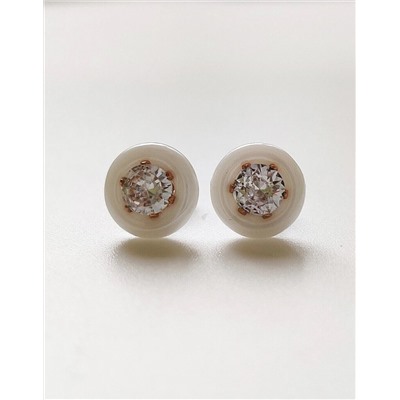 Серьги с керамикой